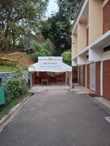 The CLCS Reception Tent